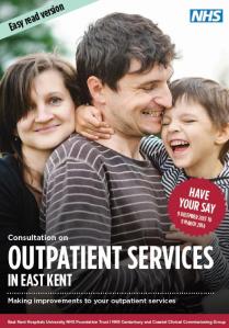 Outpatients Consultation  easy read picture
